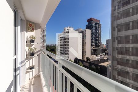 Apartamento à venda com 32m², 1 quarto e sem vagaVaranda