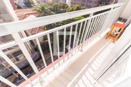 Apartamento à venda com 32m², 1 quarto e sem vagaVaranda