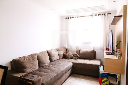 Sala  de apartamento para alugar com 2 quartos, 50m² em Parque das Nações, Santo André