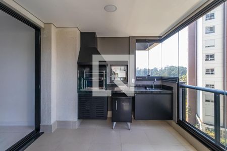Varanda Gourmet de apartamento à venda com 3 quartos, 112m² em Empresarial 18 do Forte, Barueri