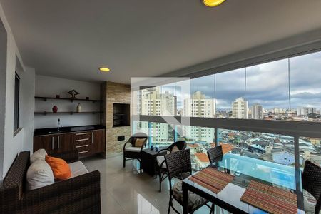 Varanda gourmet de apartamento para alugar com 3 quartos, 114m² em Vila Gumercindo, São Paulo