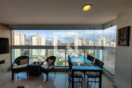 Varanda gourmet de apartamento para alugar com 3 quartos, 114m² em Vila Gumercindo, São Paulo