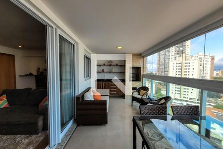 Varanda gourmet de apartamento para alugar com 3 quartos, 114m² em Vila Gumercindo, São Paulo