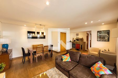 Sala de Estar/Jantar de apartamento para alugar com 3 quartos, 114m² em Vila Gumercindo, São Paulo