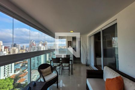 Varanda gourmet de apartamento para alugar com 3 quartos, 114m² em Vila Gumercindo, São Paulo