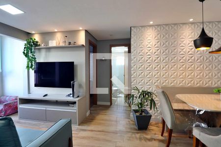 Sala de apartamento para alugar com 2 quartos, 50m² em Utinga, Santo André