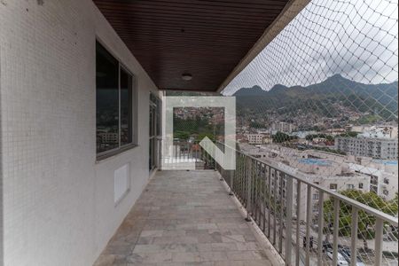 Varanda da Sala 1 de apartamento para alugar com 3 quartos, 200m² em Andaraí, Rio de Janeiro