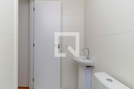 Banheiro da Suíte de apartamento para alugar com 1 quarto, 28m² em Vila das Belezas, São Paulo