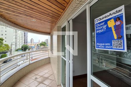 Varanda da Sala de apartamento para alugar com 1 quarto, 60m² em Jardim do Mar, São Bernardo do Campo