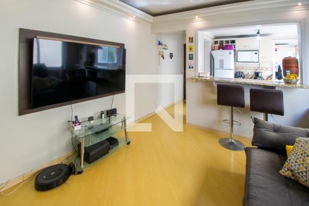 Sala de Estar de apartamento à venda com 2 quartos, 57m² em Menino Deus, Porto Alegre