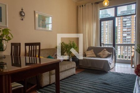 Sala de apartamento para alugar com 3 quartos, 106m² em Centro, Guarujá