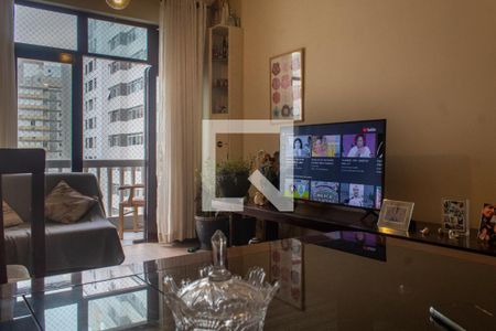 Sala de apartamento para alugar com 3 quartos, 106m² em Centro, Guarujá
