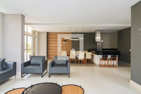 Apartamento à venda com 49m², 2 quartos e 1 vagaÁrea comum - Salão de festas