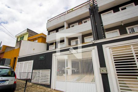 Fachada de apartamento à venda com 2 quartos, 110m² em Jardim Cristiane, Santo André