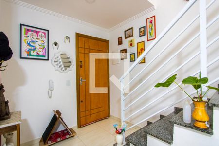 Sala de apartamento à venda com 2 quartos, 110m² em Jardim Cristiane, Santo André