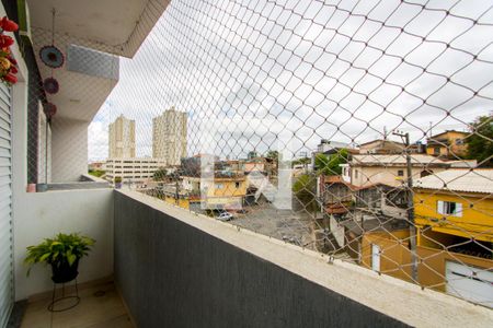Varanda do quarto 1 e 2 de apartamento à venda com 2 quartos, 110m² em Jardim Cristiane, Santo André