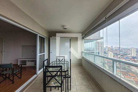 Varanda/Área de serviço de apartamento para alugar com 1 quarto, 44m² em Vila Dom Pedro I, São Paulo