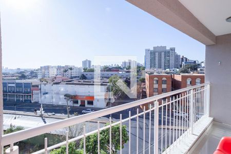 Varanda da sala de apartamento para alugar com 3 quartos, 75m² em São Luiz, Belo Horizonte
