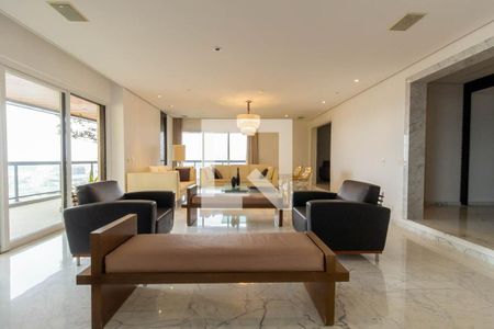 Sala de Estar  de apartamento à venda com 4 quartos, 374m² em Jardim Vila Mariana, São Paulo