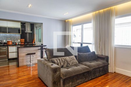 Sala de apartamento à venda com 2 quartos, 91m² em Vila Regente Feijó, São Paulo