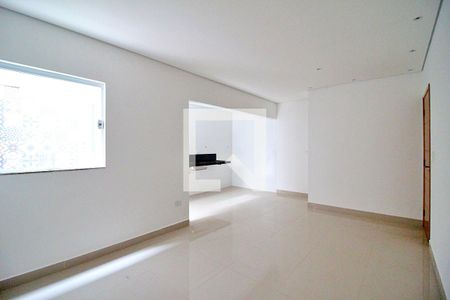 Sala/Cozinha de apartamento à venda com 3 quartos, 79m² em Vila Curuca, Santo André