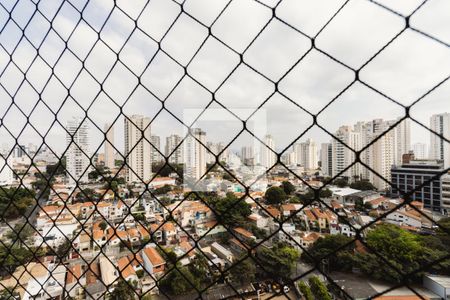 Varanda Vista de apartamento à venda com 3 quartos, 88m² em Vila Anglo Brasileira, São Paulo