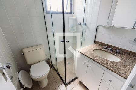 Banheiro da Suíte 1 de apartamento à venda com 3 quartos, 88m² em Vila Anglo Brasileira, São Paulo