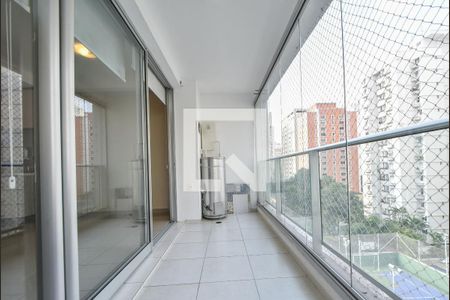 Studio para alugar com 38m², 1 quarto e 1 vagaVaranda