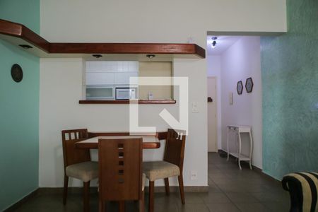 Sala de apartamento para alugar com 1 quarto, 66m² em Boqueirão, Santos
