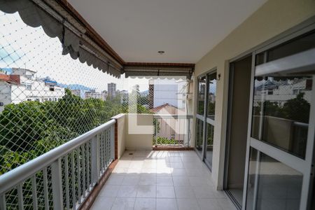 Varanda da Sala de apartamento para alugar com 2 quartos, 90m² em Tijuca, Rio de Janeiro
