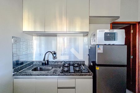 Sala/cozinha de apartamento para alugar com 1 quarto, 30m² em Jardim Helena, São Paulo