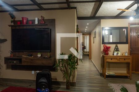 Sala de Estar de casa à venda com 2 quartos, 140m² em Jardim Dona Leopoldina, Porto Alegre