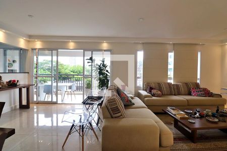 Sala de apartamento à venda com 3 quartos, 128m² em Jardim, Santo André