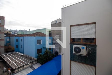 Vista da Sala de apartamento à venda com 1 quarto, 50m² em Santa Cecília, Porto Alegre