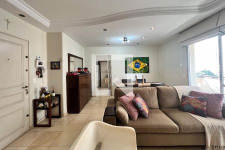 Sala de apartamento para alugar com 3 quartos, 116m² em Indianópolis, São Paulo