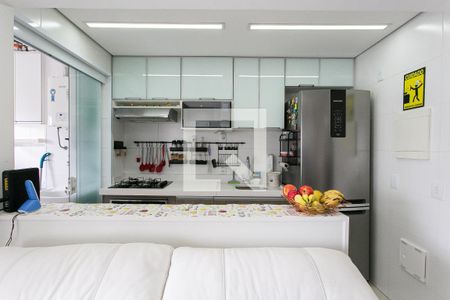 Sala e Cozinha de apartamento à venda com 2 quartos, 67m² em Tatuapé, São Paulo