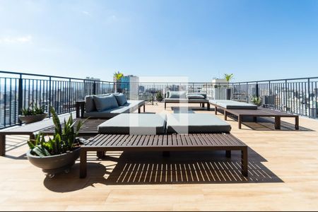 Studio para alugar com 23m², 1 quarto e sem vaga Studio para alugar com 23m², 1 quarto e sem vagaTerraço