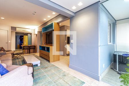 Apartamento para alugar com 93m², 2 quartos e 2 vagasSala