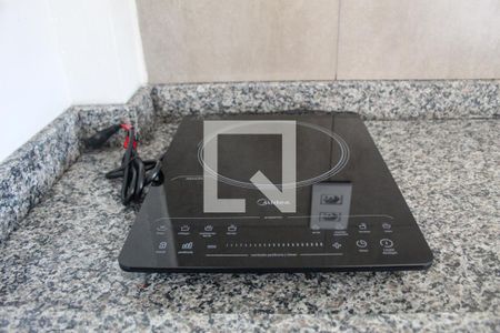 Studio para alugar com 30m², 1 quarto e sem vagaDetalhe - Fogação de Indução