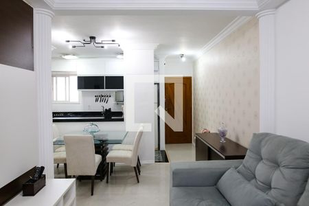 SalaSala de apartamento à venda com 3 quartos, 75m² em Vila Curuçá, Santo André