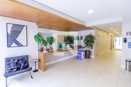 Studio à venda com 34m², 1 quarto e 1 vaga Studio à venda com 34m², 1 quarto e 1 vagaHall social