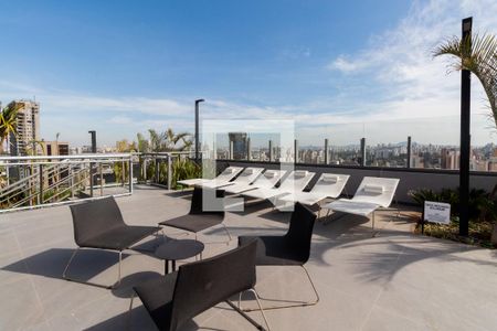 Studio à venda com 32m², 1 quarto e 1 vagaRooftop