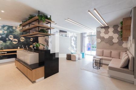 Studio à venda com 32m², 1 quarto e 1 vagaLavanderia