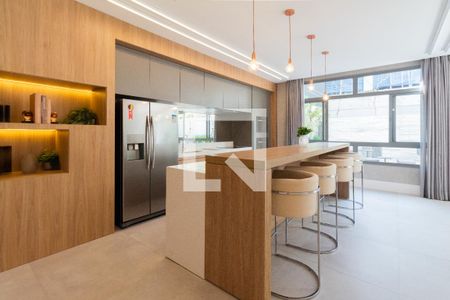 Studio à venda com 32m², 1 quarto e 1 vagaSalão de festas gourmet