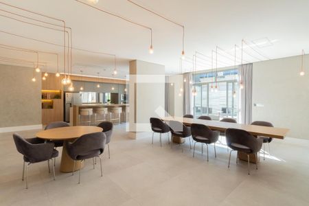 Studio à venda com 32m², 1 quarto e 1 vagaSalão de festas gourmet