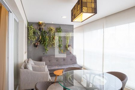 Varanda Gourmet de apartamento à venda com 3 quartos, 117m² em Barra Funda, São Paulo
