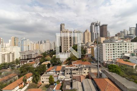 Vista da Varanda de kitnet/studio para alugar com 1 quarto, 42m² em Paraíso, São Paulo