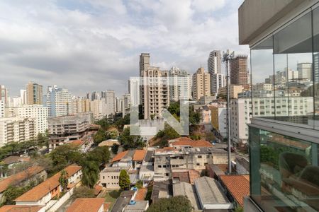 Vista do Quarto de kitnet/studio para alugar com 1 quarto, 42m² em Paraíso, São Paulo