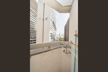 Varanda do Quarto de kitnet/studio para alugar com 1 quarto, 30m² em Consolação, São Paulo