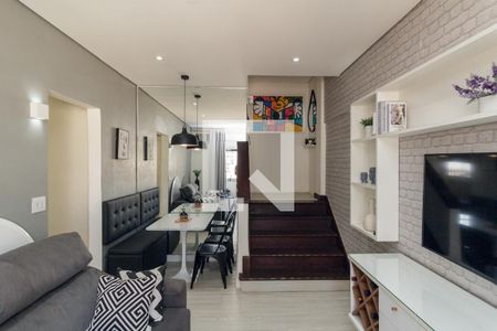Sala de apartamento para alugar com 1 quarto, 50m² em Centro, São Paulo